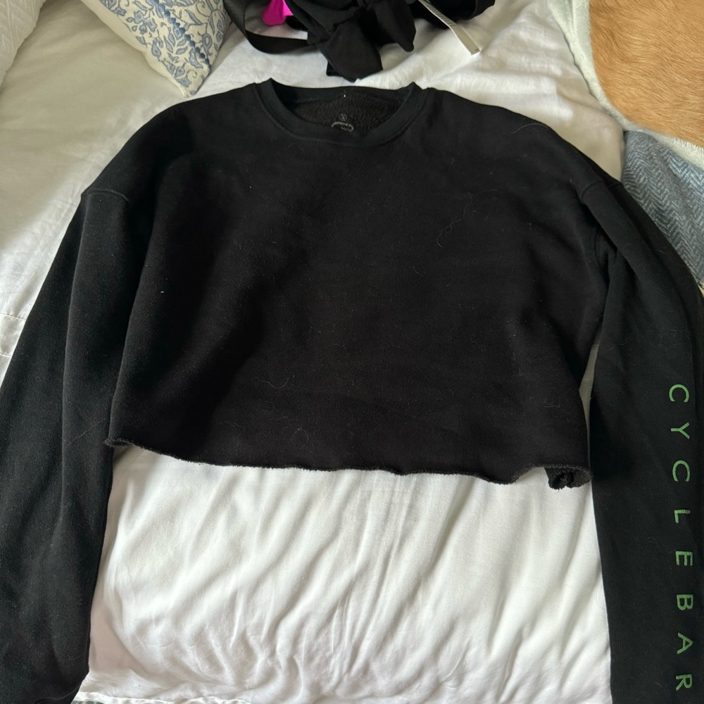 CycleBar Crop Crewneck Sweatshirt